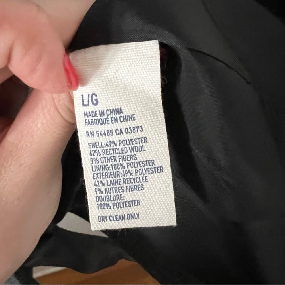 American Eagle Wool Blend Herringbone Legendary B… - image 7